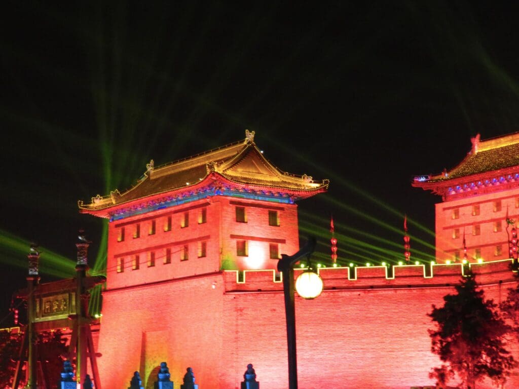 Xi'an City Walls, Xian Shi, China, 2019