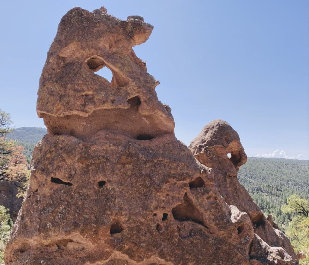 Goblin Rocks in Jemez Springs, NM