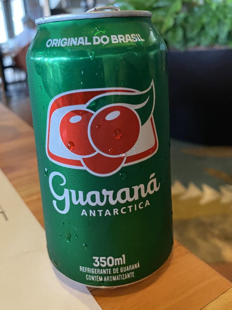 Guarana Softdrink (Yum! Tastes Like Carbonated Guave Juice.)